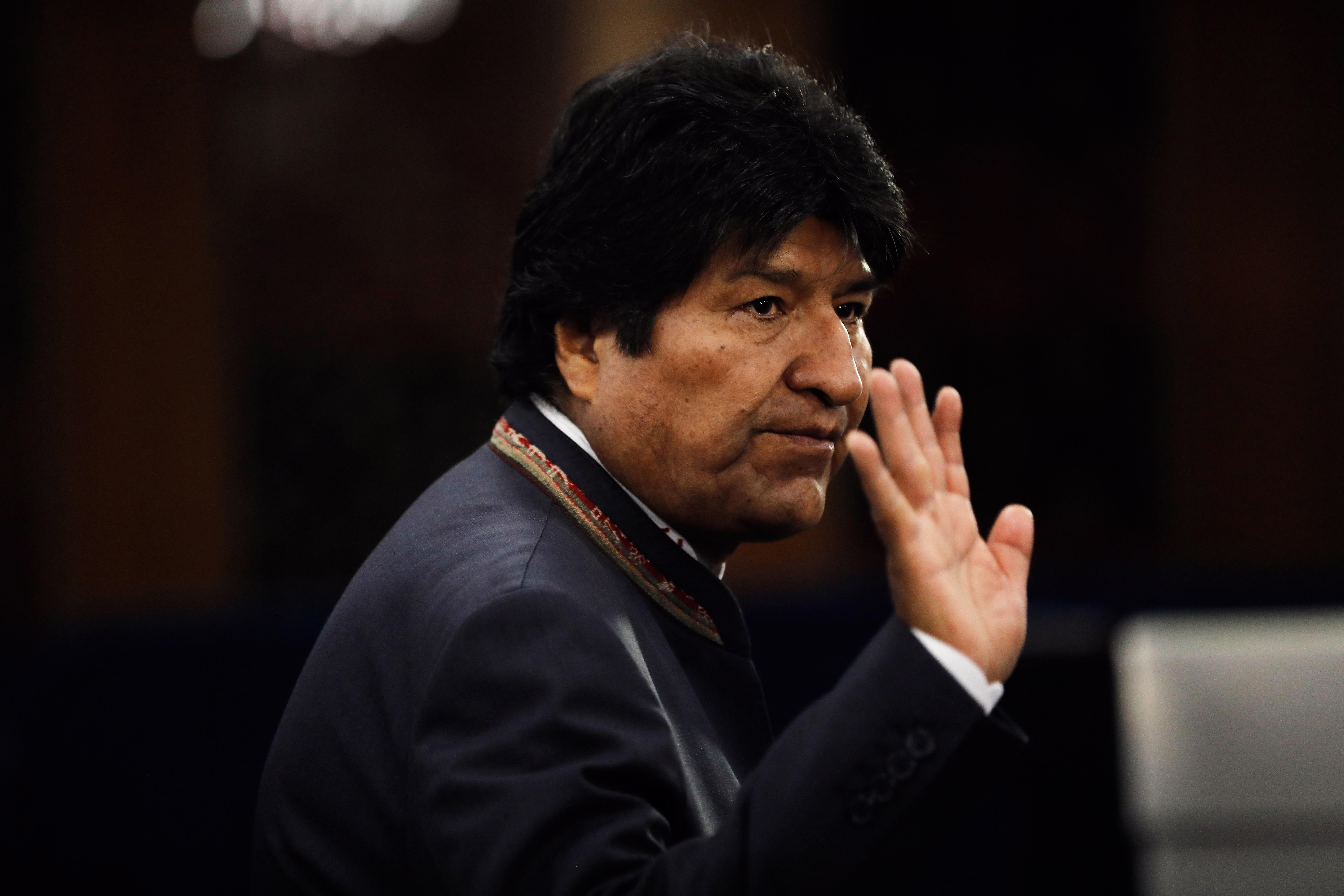 Evo Morales s'exilia a Mèxic