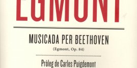 Goethe, 'Egmont'. Pròleg de Carles Puigdemont. Ed. La Campana, 123 p., 12,50€.