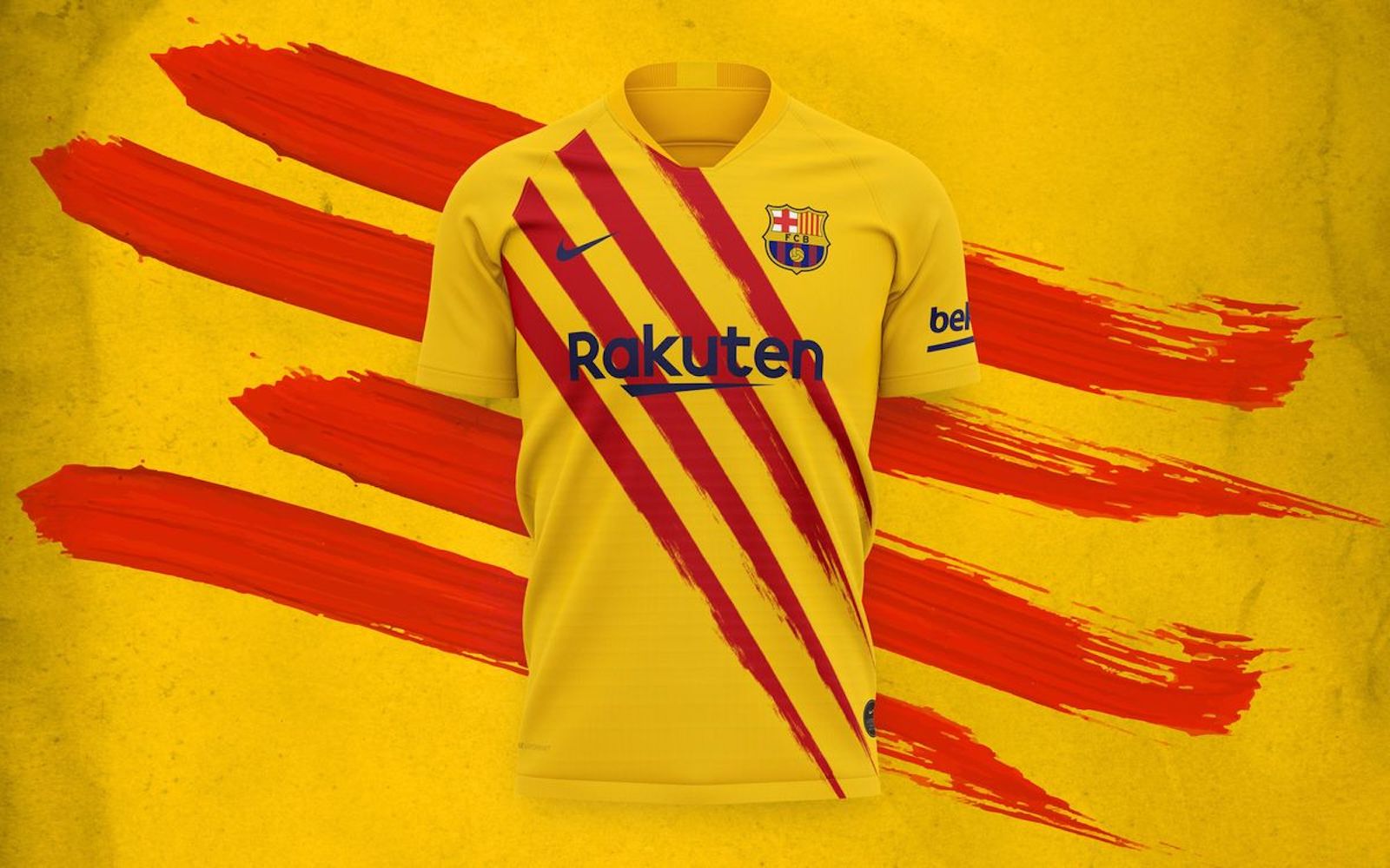 El Barça presenta la seva samarreta més catalana