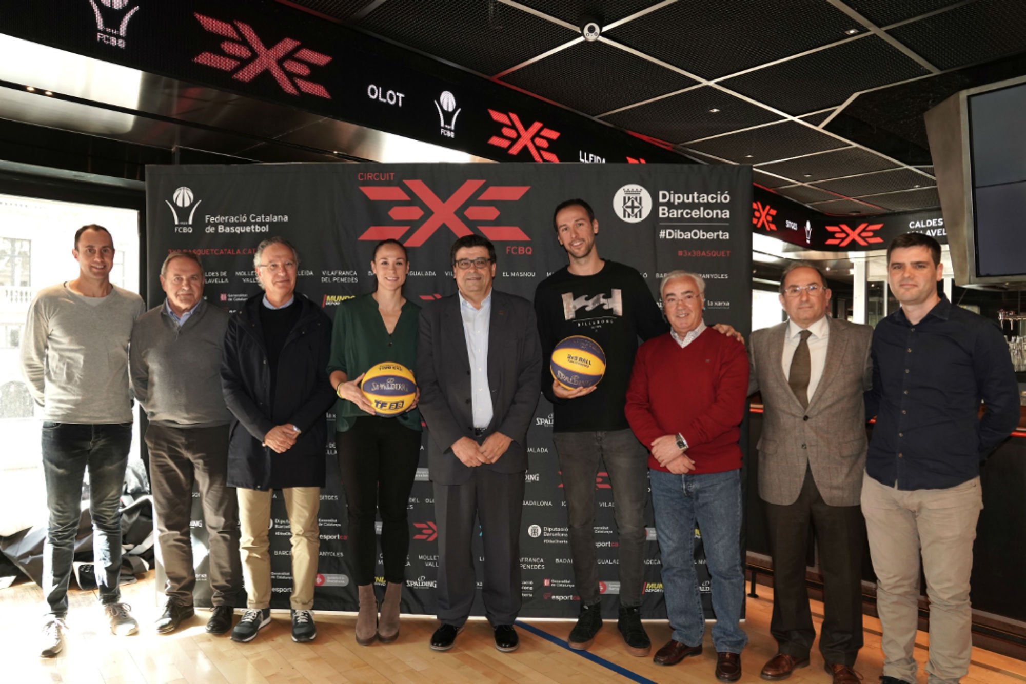 Presentada la 3a edició del Circuit 3x3 de la FCBQ, que farà parada a Mollet, Olot i Vilafranca