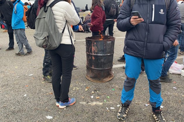 Bidons tall Tsunami Democràtic   Adrià Rovira