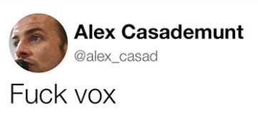 Alex Casademunt fuck vox fake @elmundotoday