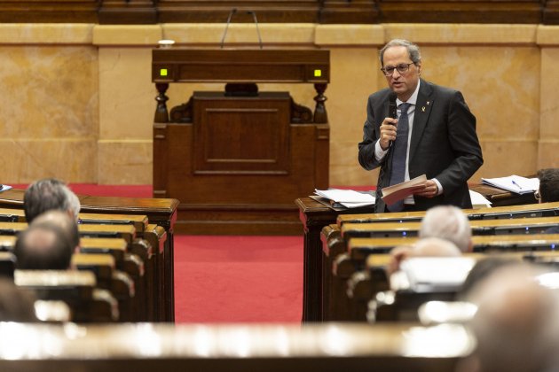 Quim Torra Sessio de Control Parlament - Sergi Alcàzar