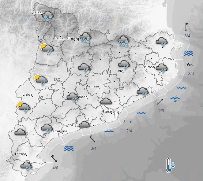 mapa tiempo