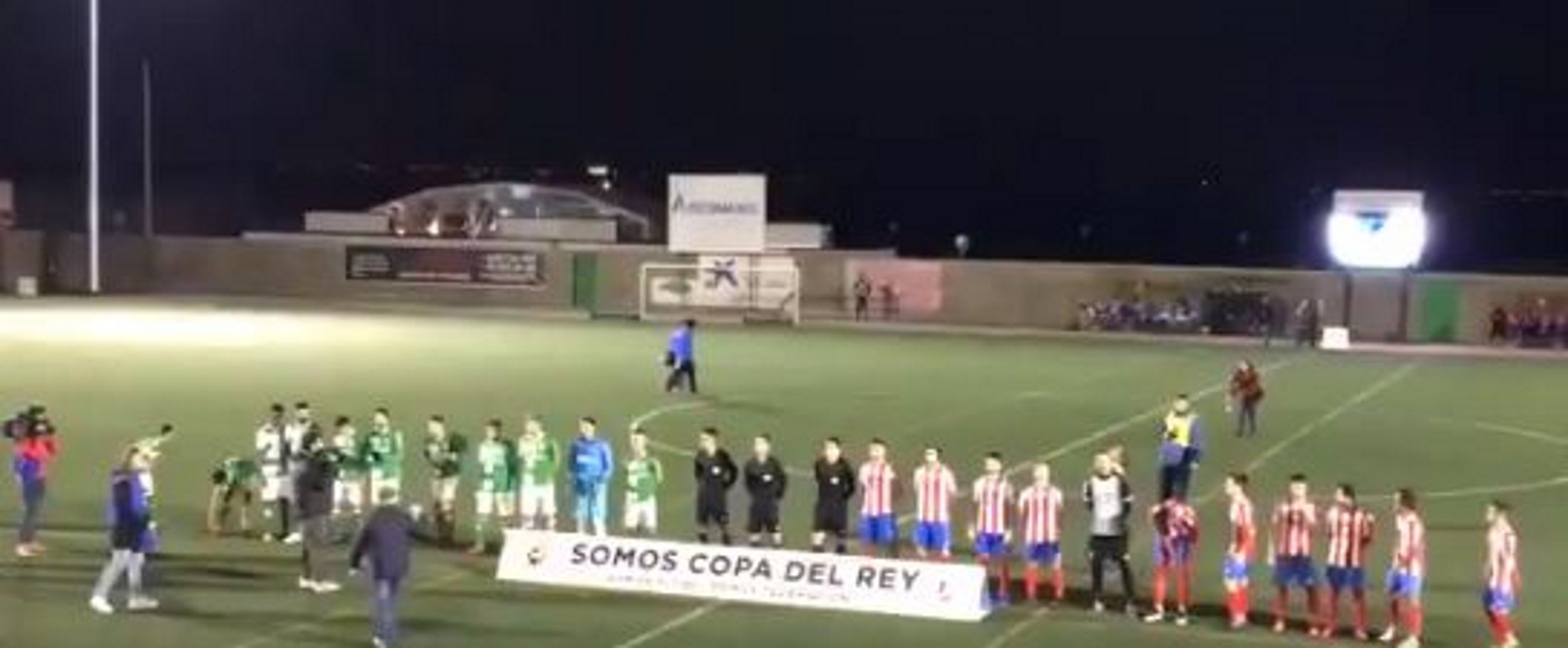 Sona l'himne franquista en un partit de la Copa del Rei