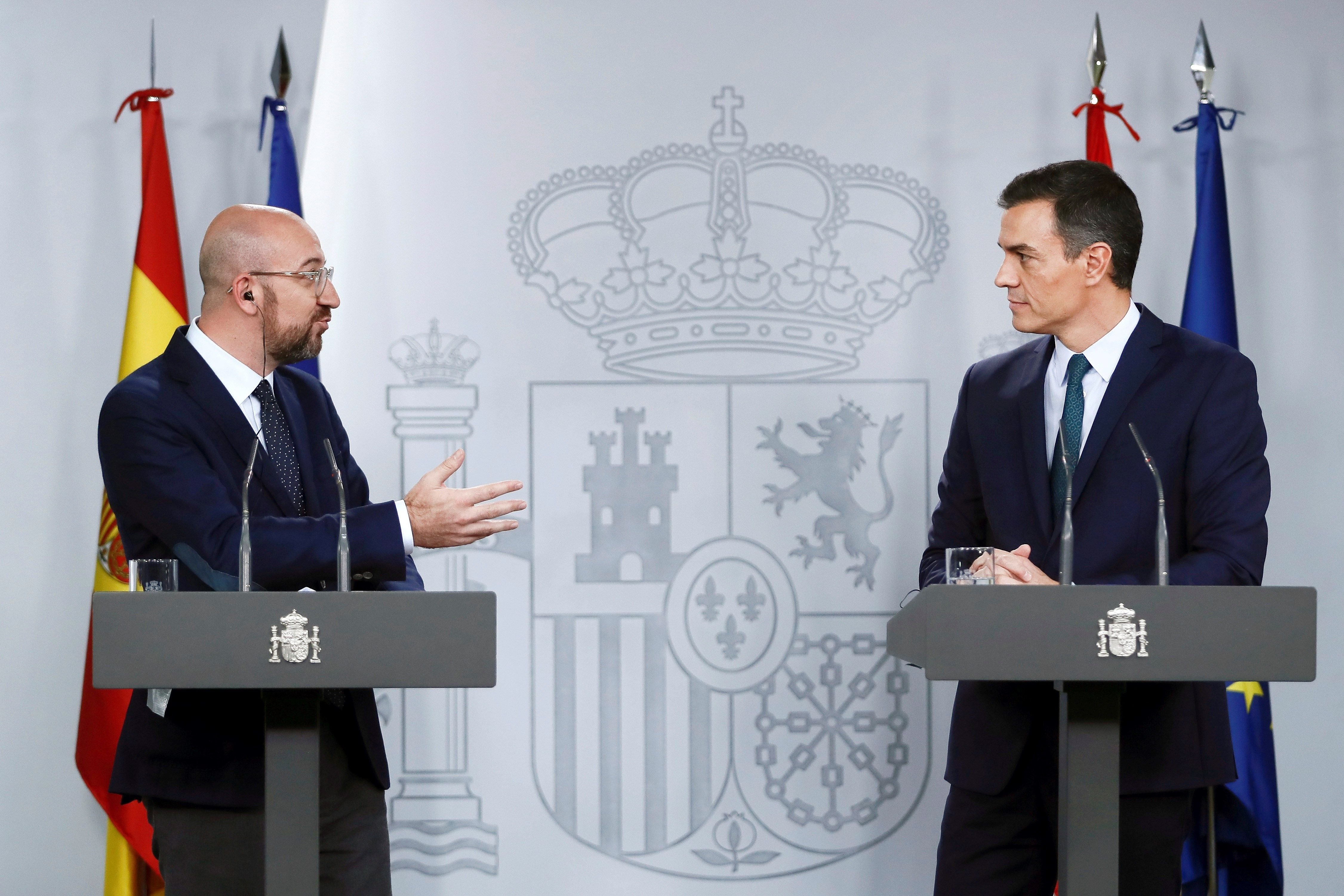 Charles Michel Pedro Sánchez Moncloa EFE