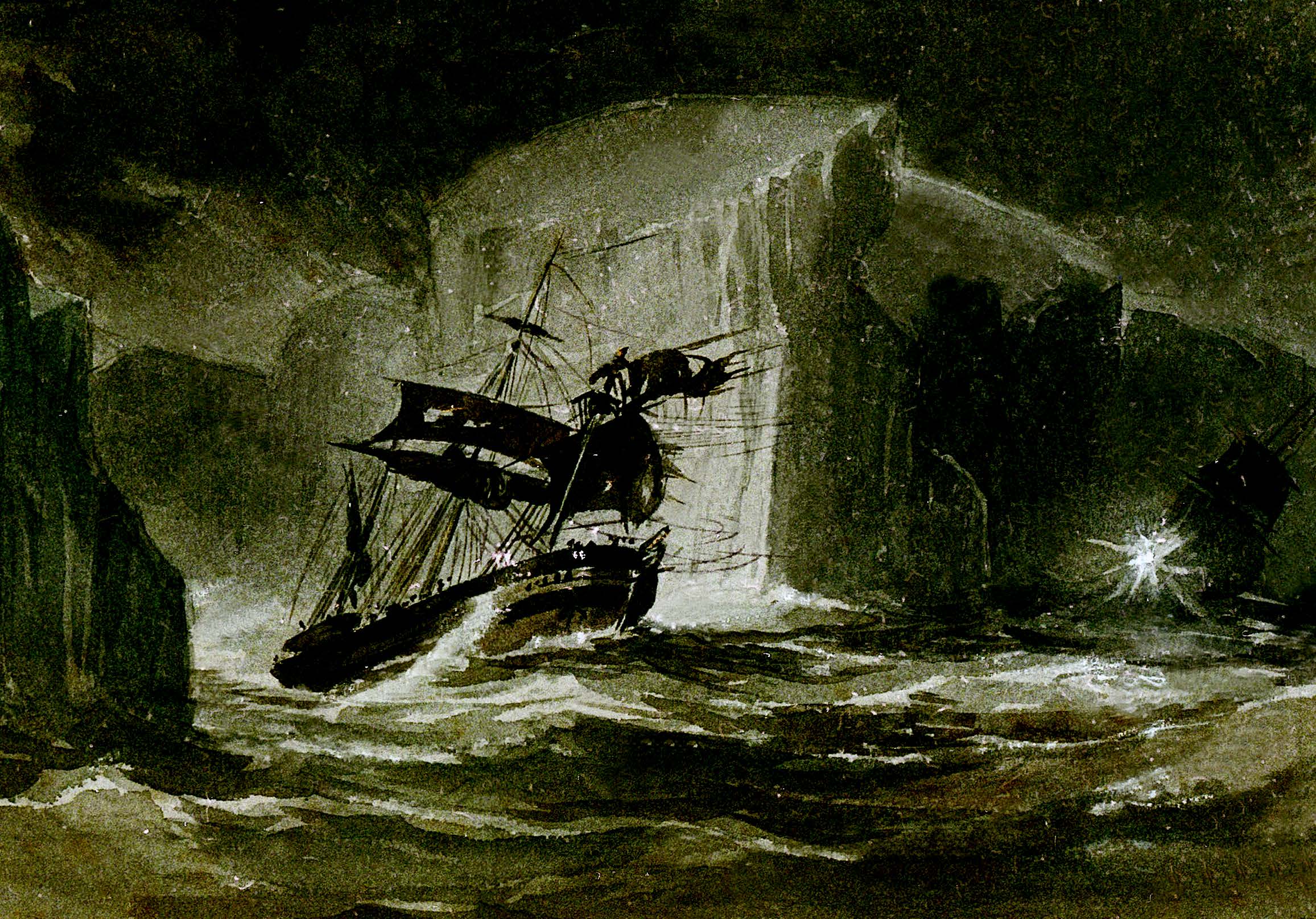 'Erebus', el barco que viajó hasta al fin del mundo (y no regresó)