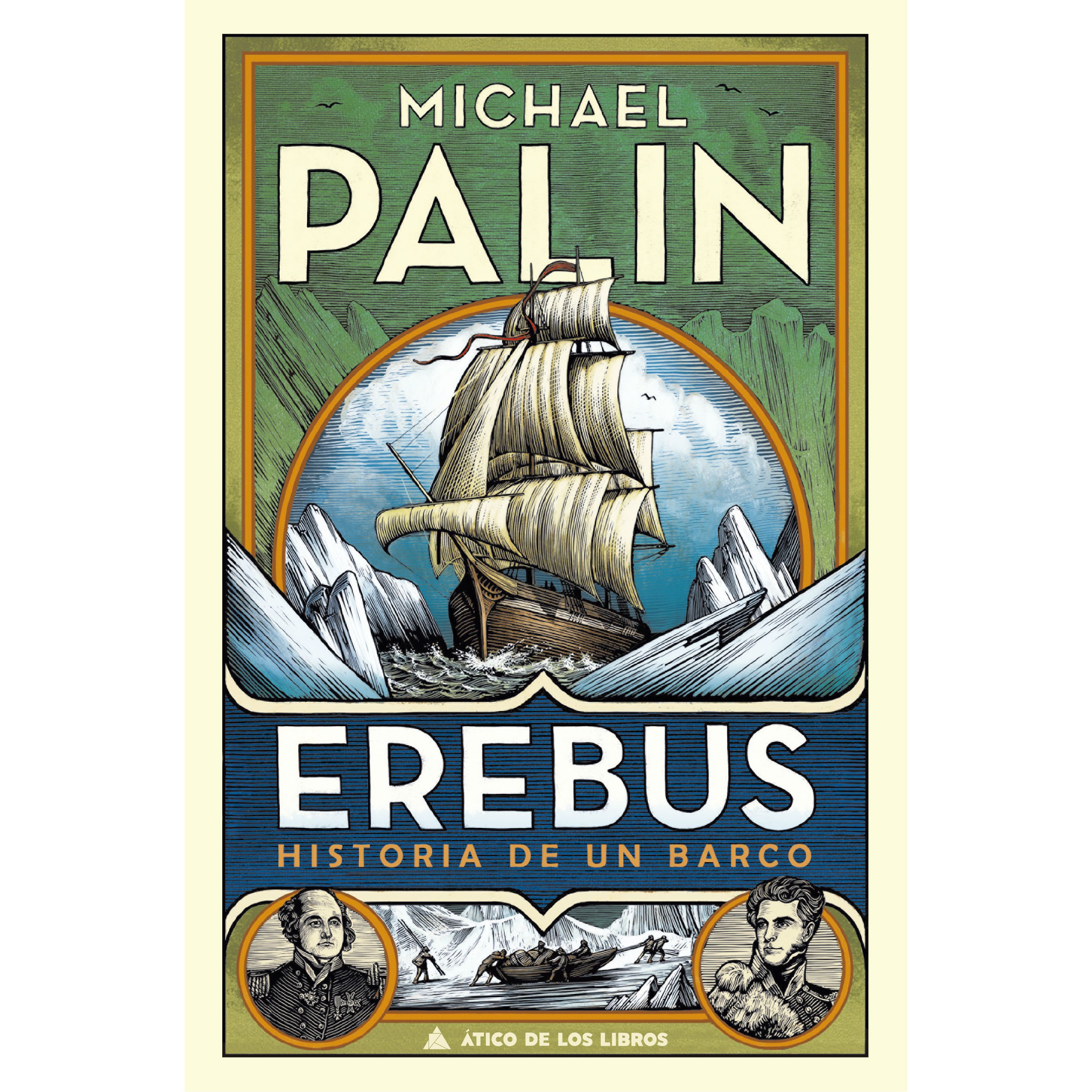 Portada del llibre 'Erebus', de Michael Palin