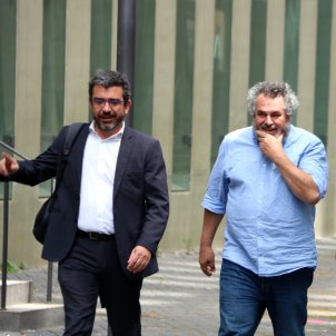 Victor Terradellas amb el seu advocat Francesc Sánchez ACN Victor Terradellas amb el seu advocat Francesc Sánchez ACN