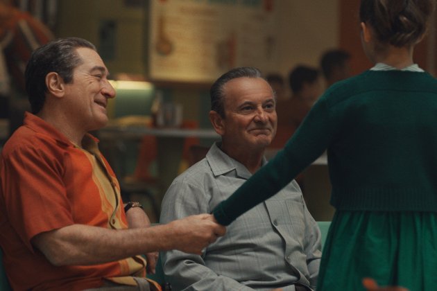 Robert De Niro y Joe Pesci a El irlandés. Netflix Robert De Niro y Joe Pesci a El irlandés. Netflix