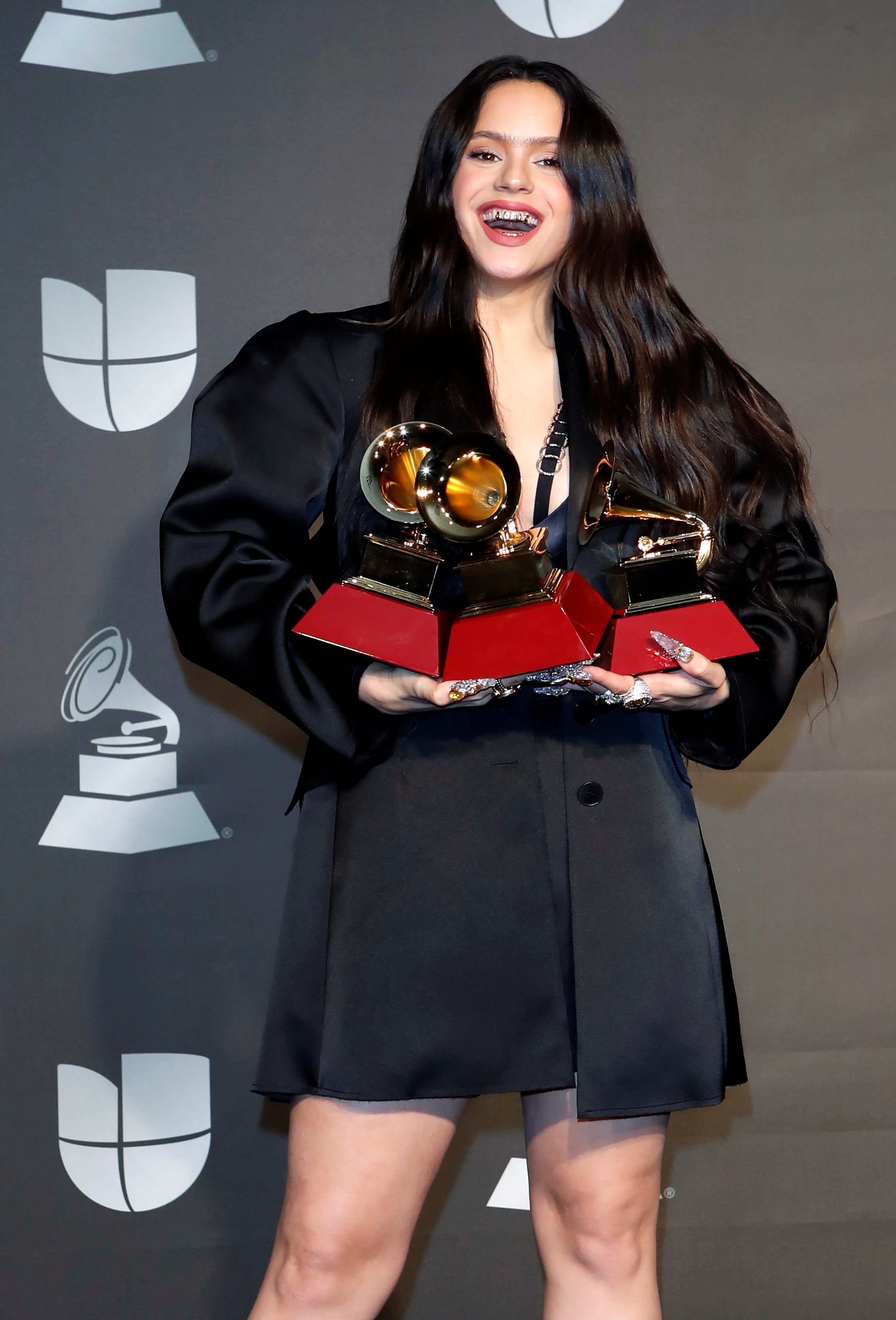 Rosalía, one of the big winners at the Latin Grammys