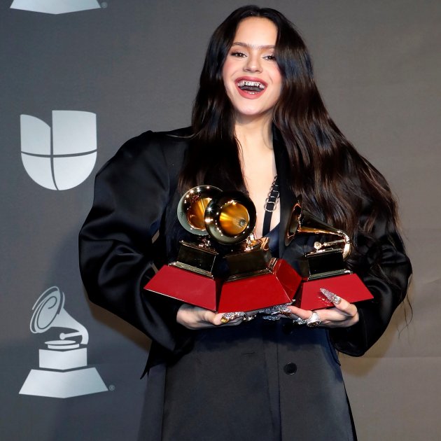 Rosalía, one of the big winners at the Latin Grammys