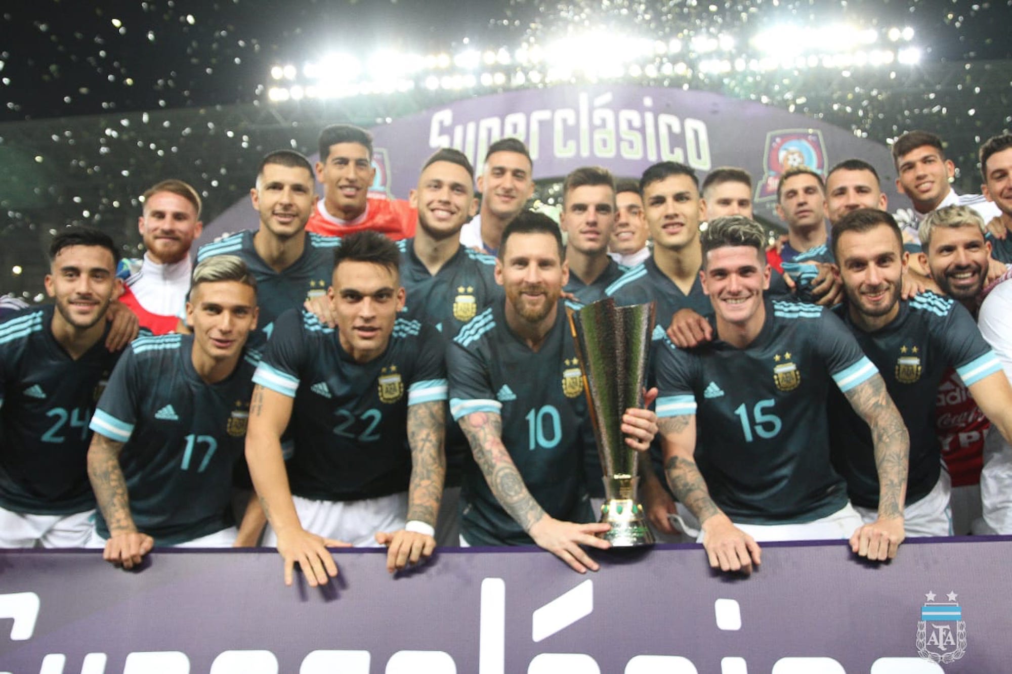 Messi reapareix amb l'Argentina i decideix el Superclàssic contra Brasil