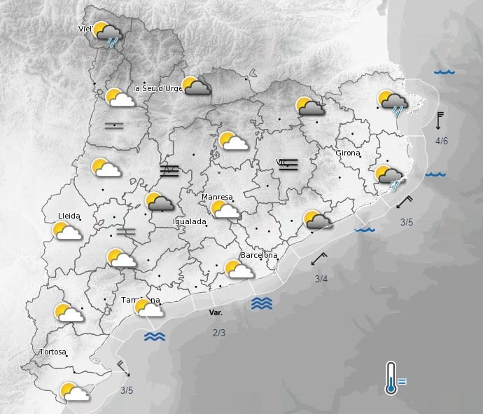 mapa tiempo