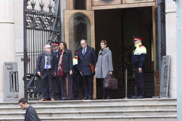 Torra y Boye lleva|trae TSJC juicio lazos amarillos