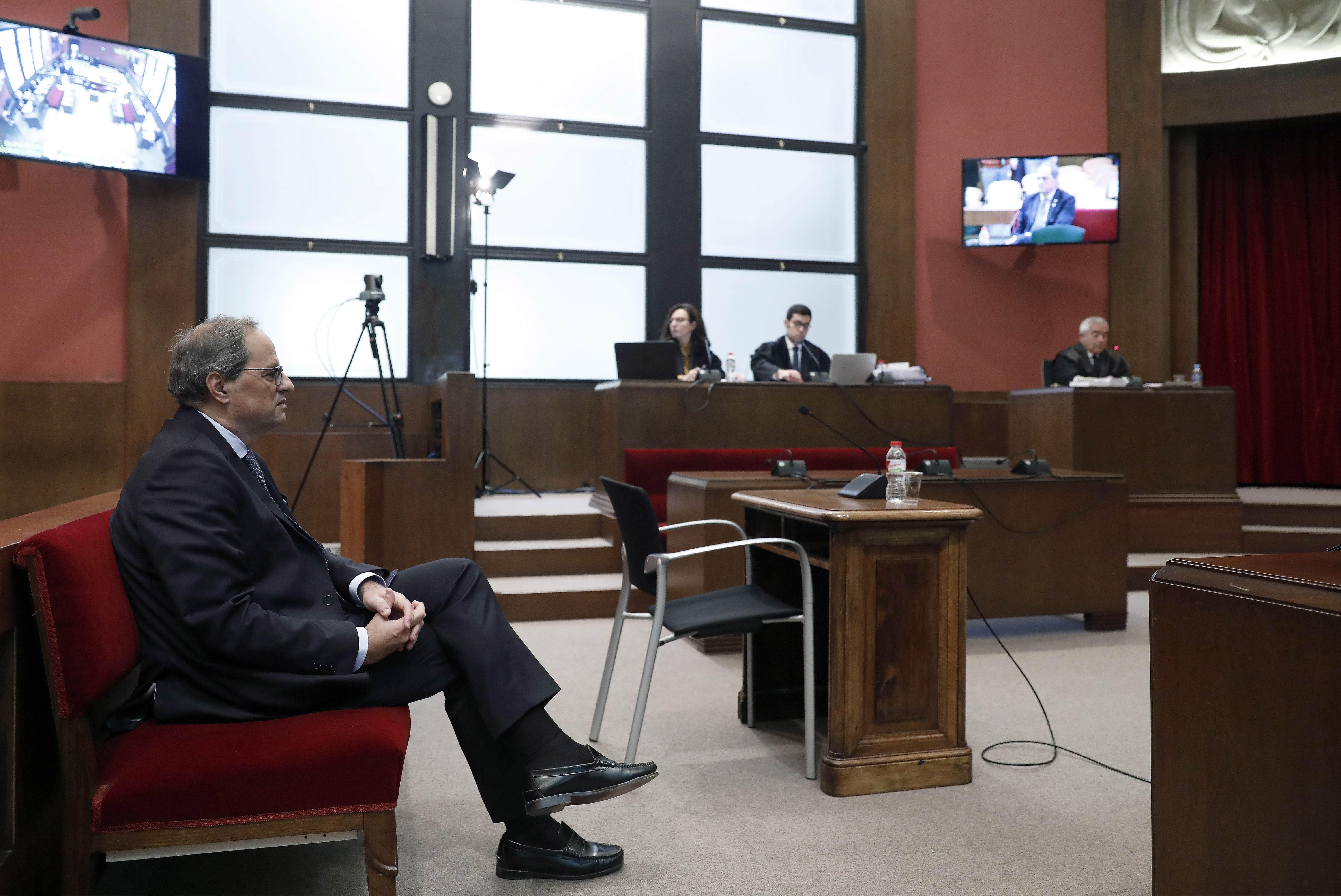 La agenda del Supremo reactiva el debate sobre el fin de la legislatura de Torra