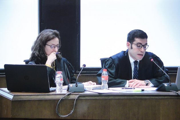 Advocats Vox judici Torra TSJC llaços grocs   Mireia Comas