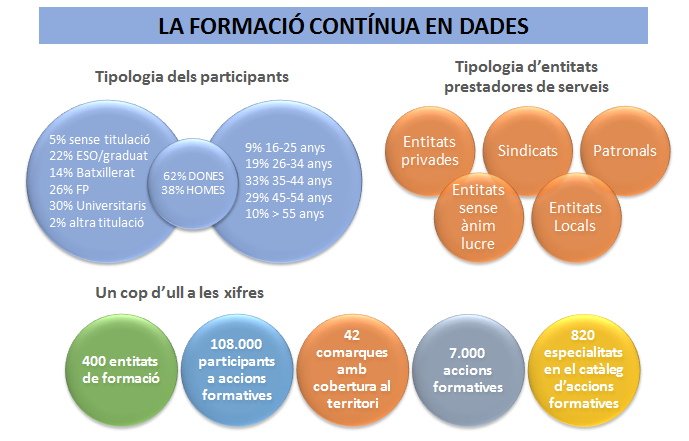 formació contínua en dades