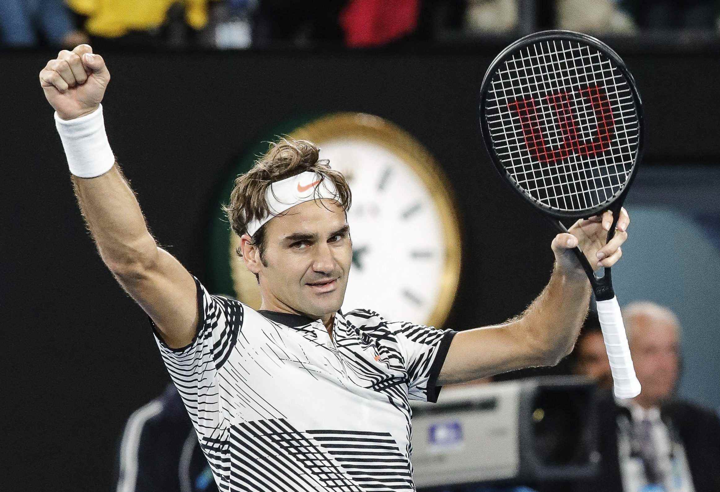 Federer tiene su 'La La Land' en Melbourne