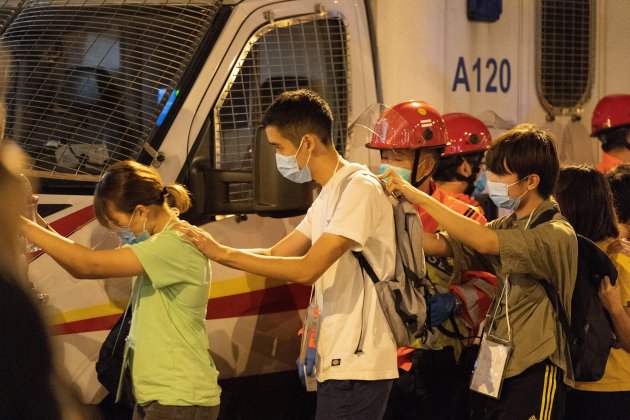 protestis hong kong detinguts EFE
