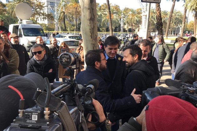 Pere Aragonès TSJC Lluís Salvadó   Mireia Comas