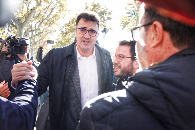 Lluís Salvadó judici TSJC   Mireia Comas