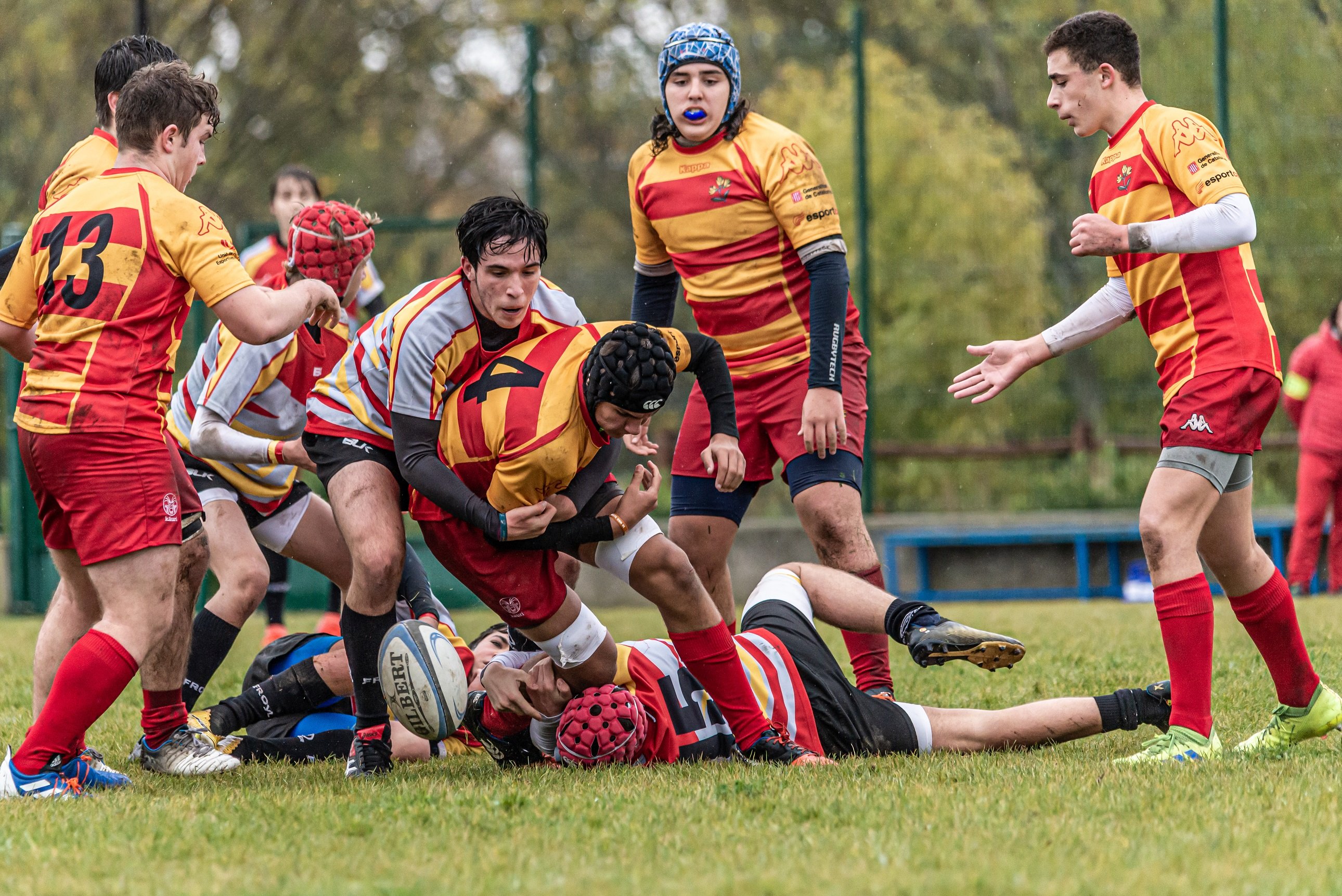 Doblet de Catalunya en la segona jornada del Campionat Autonòmic de rugbi sub-16 i sub-18