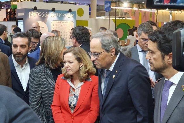 nadia calviño quim torra smart city - carlota serra