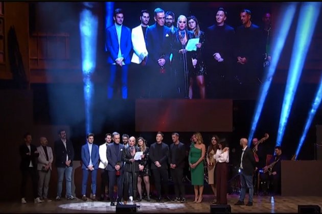 Belén Esteban Premios Iris grupo Telecinco