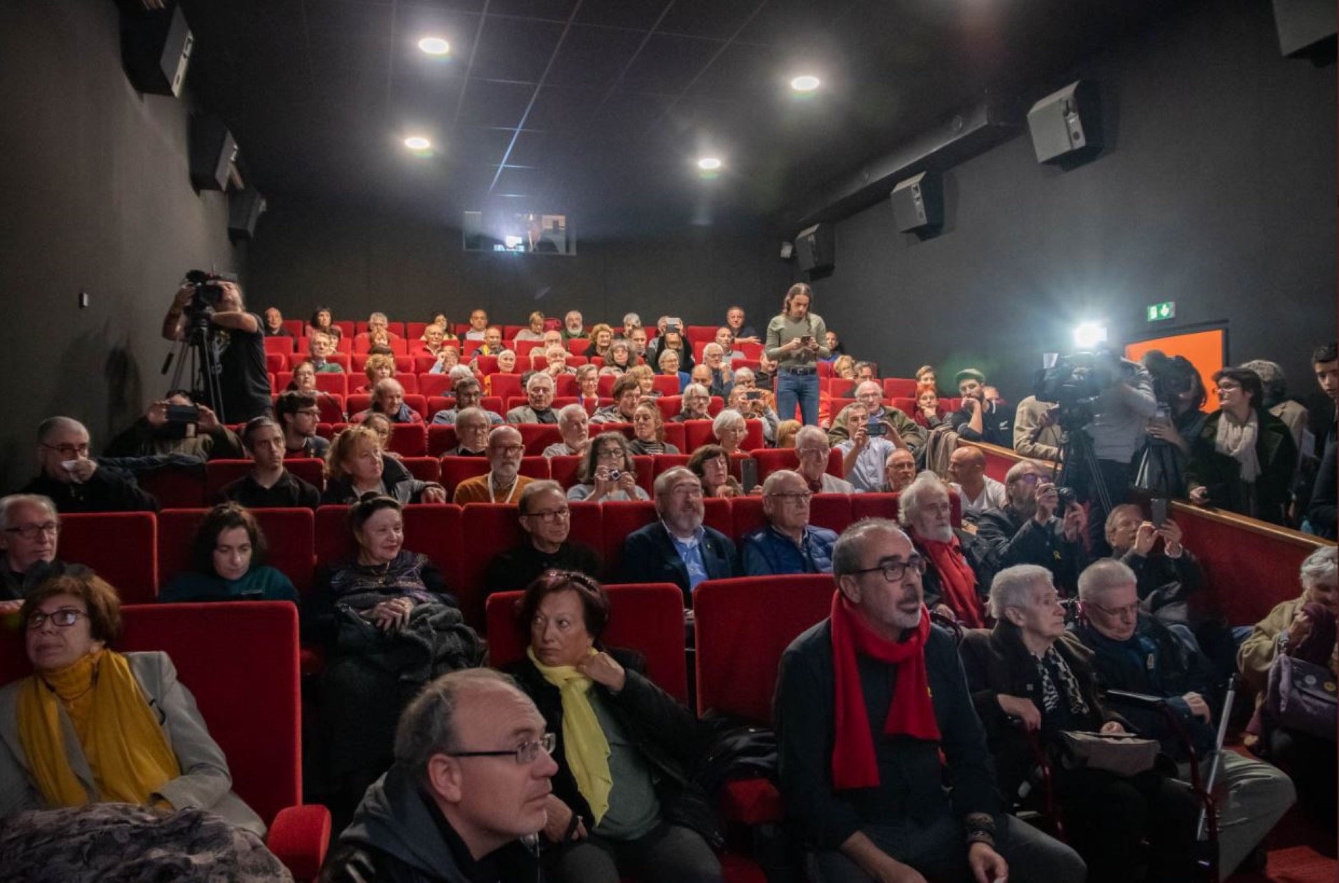 VIDEO: Así muestra la TV francesa la llegada del Consell per la República a Perpinyà