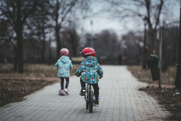 Niños bici patinet