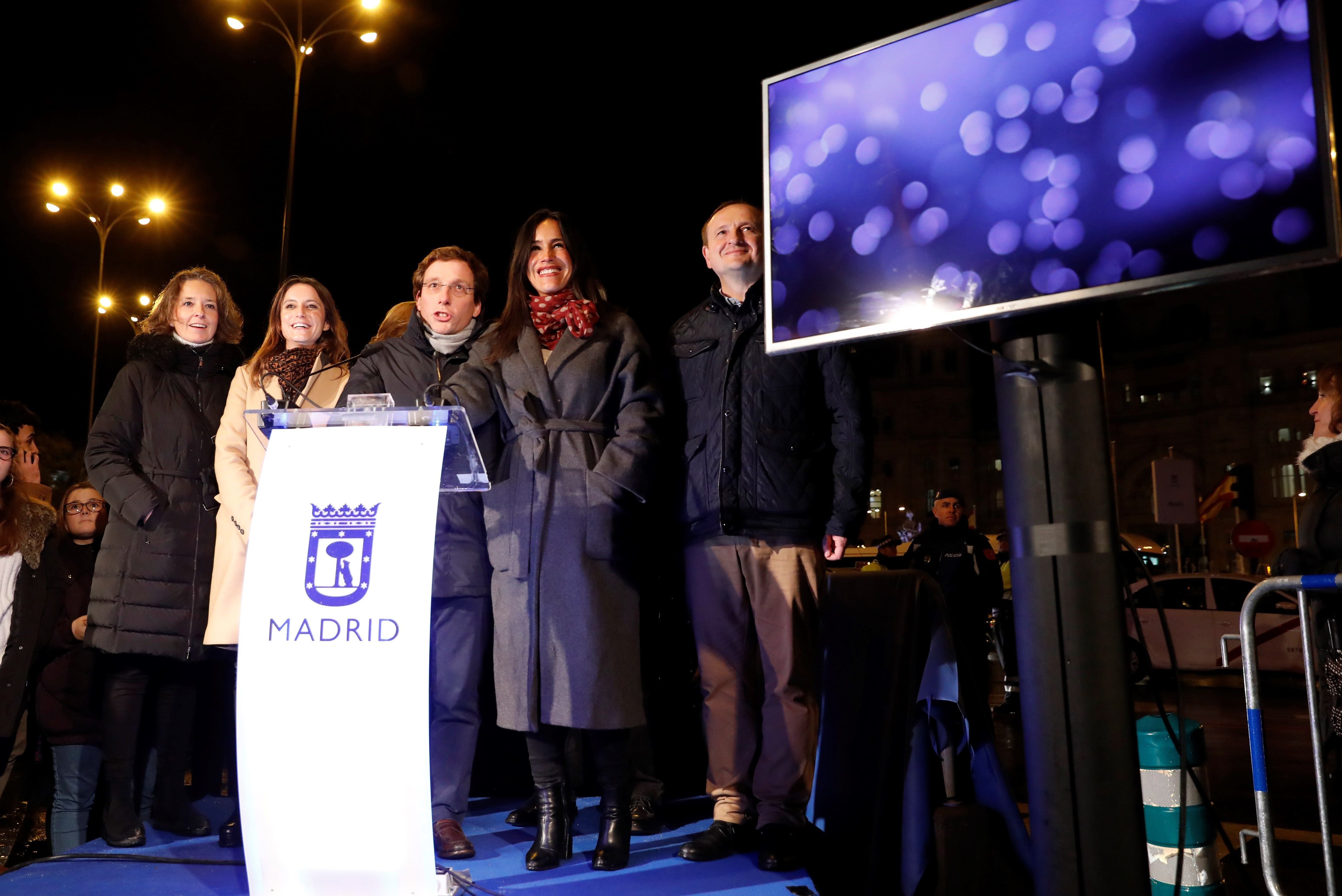 VÍDEO: El desencarrilat compte enrere nadalenc de l'alcalde de Madrid