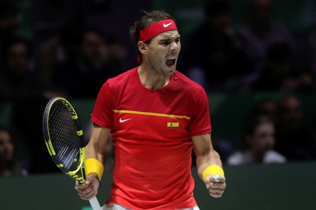 Rafa Nadal final copa davis espanya canada efe Rafa Nadal final copa davis espanya canada efe