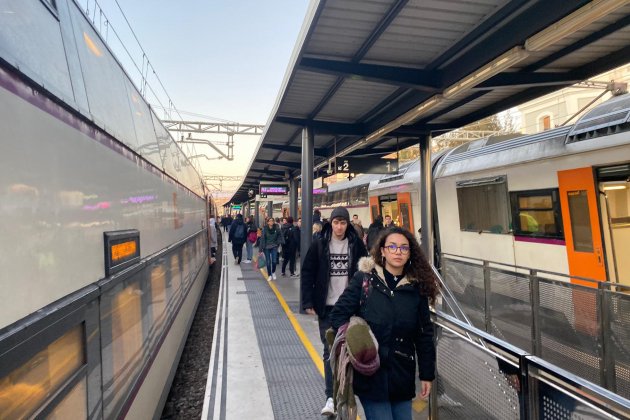 Tren rodalies avariat passatgers andana Pepa Masó