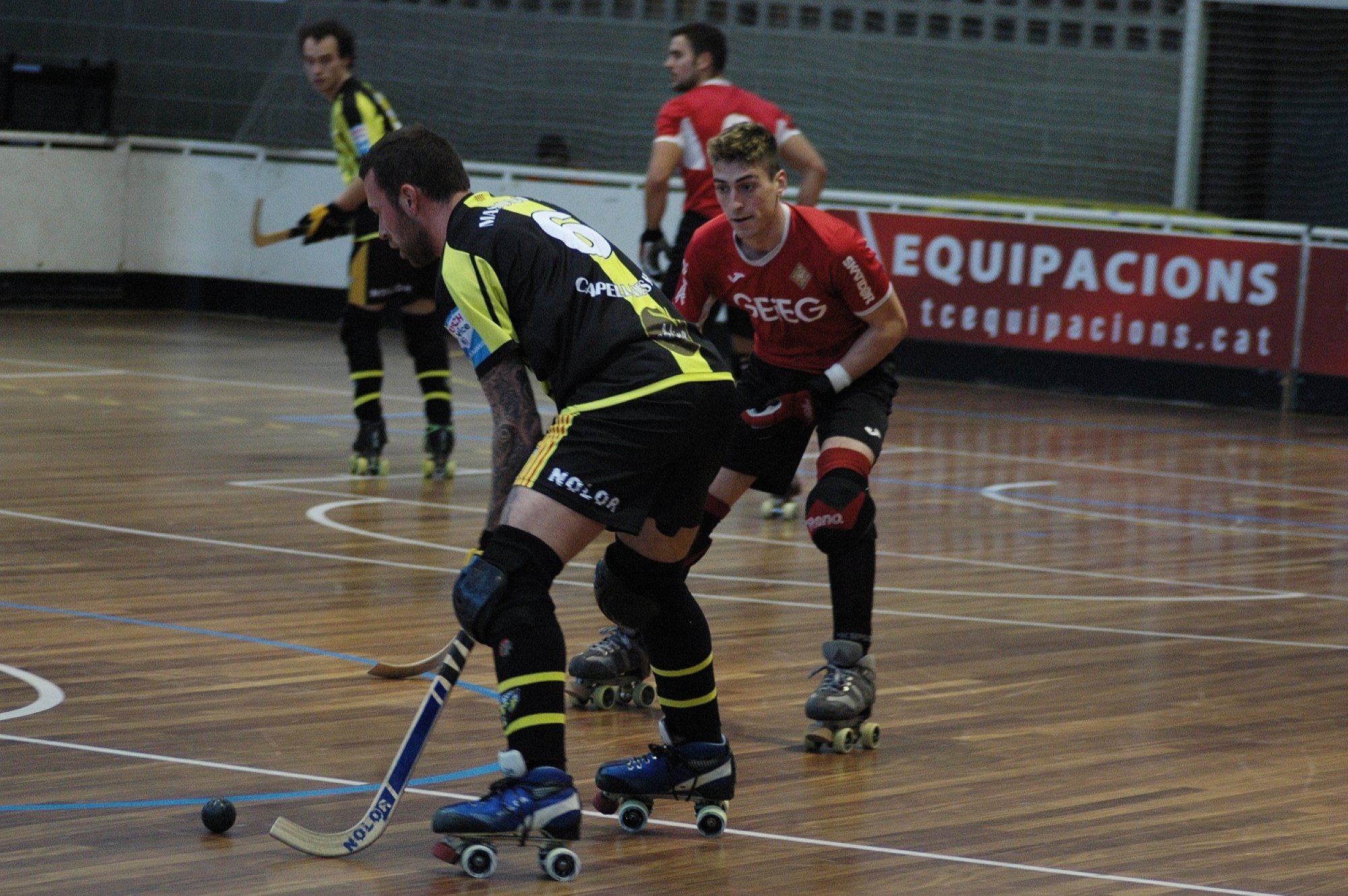 El Capellades, líder, goleja el GEiEG i s’assegura plaça en la lluita pel títol i l’ascens