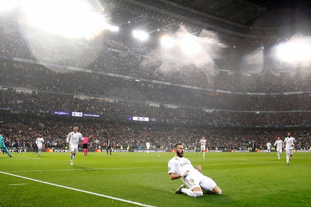 Benzema Santiago Bernabeu Reial Madrid PSG EFE