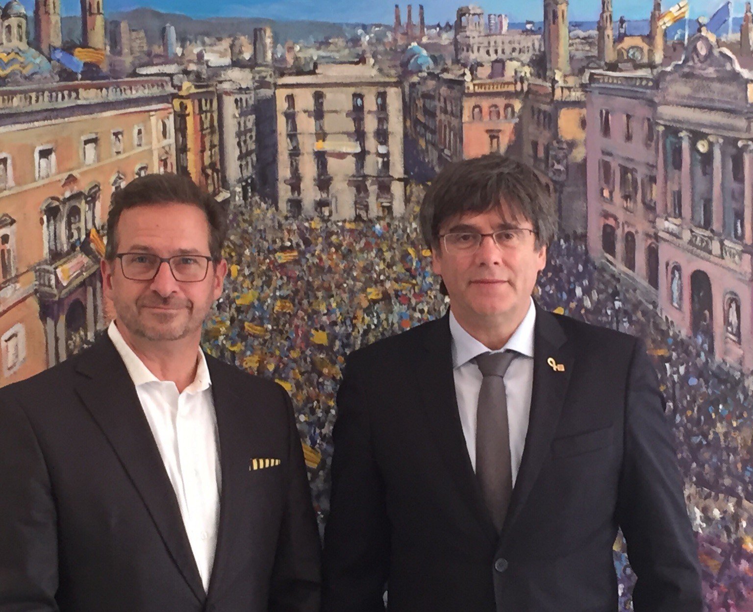 El líder del Bloque Quebequés plantea a Puigdemont una alianza Catalunya-Quebec