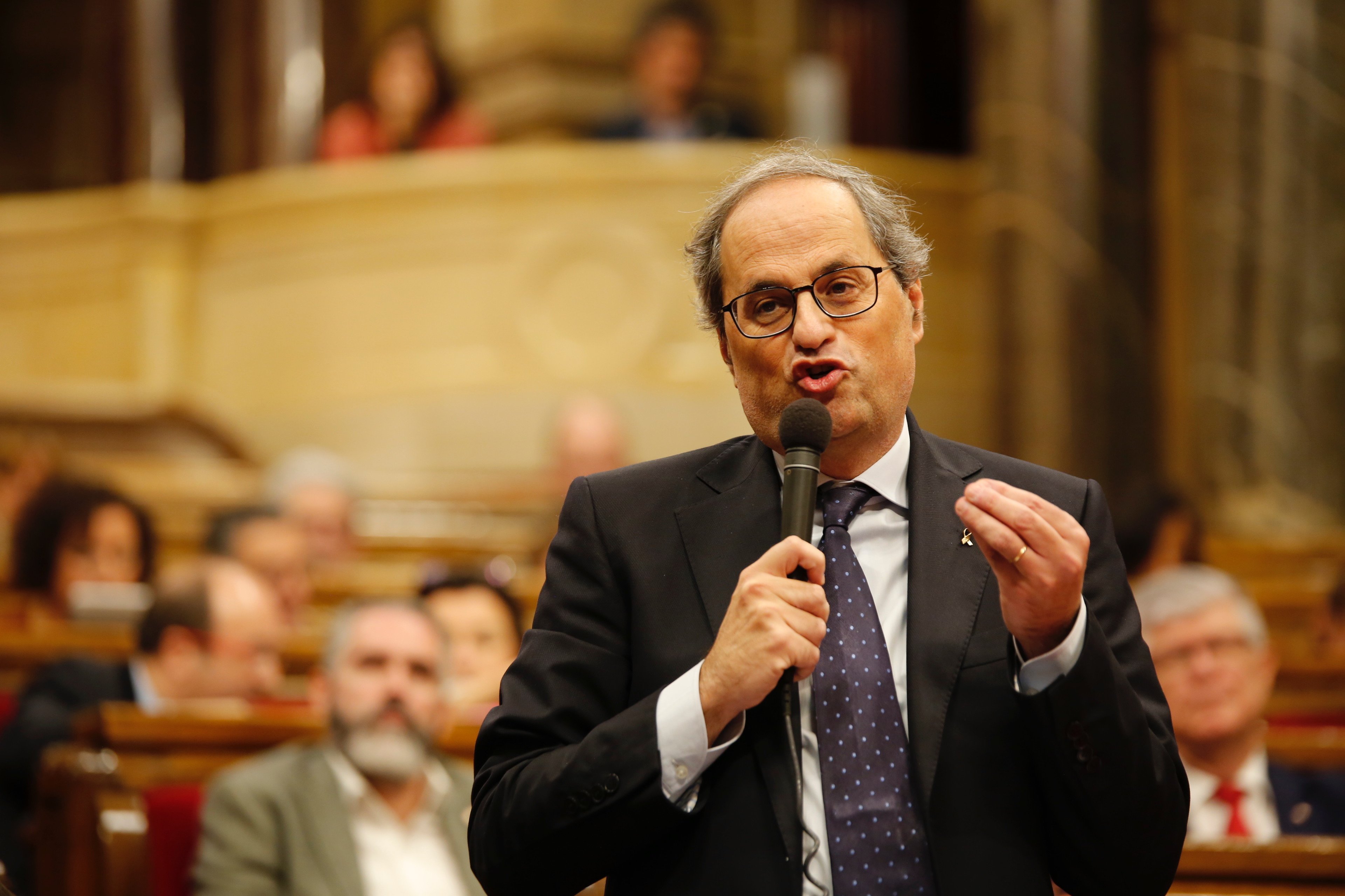 Torra es reivindica i exigeix capitanejar la negociació entre governs