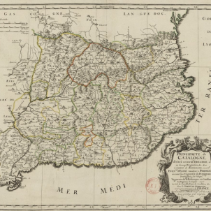 Test 84. Els virreis de Catalunya. Mapa de Catalunya (circa 1640). Font Bibliothèque Nationale de France (1) Test 84. Els virreis de Catalunya. Mapa de Catalunya (circa 1640). Font Bibliothèque Nationale de France (1)