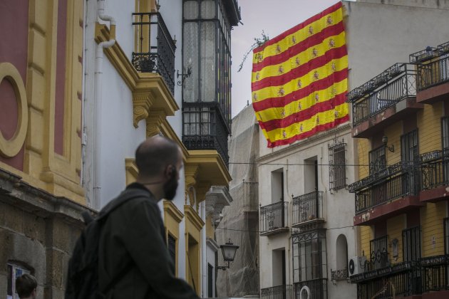 Bandera España Senyera Europa Press