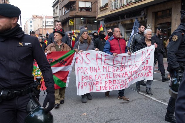 Manifestantes pro Catalunya La Rioja - EFE