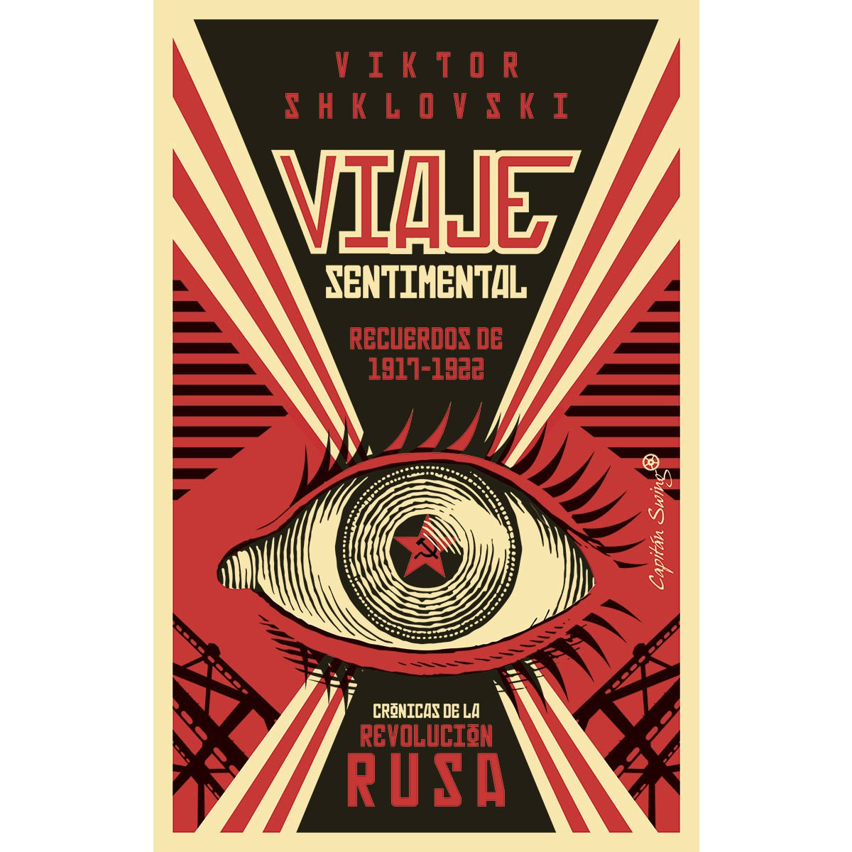 Portada del llibre 'Viaje Sentimental', de Víktor Xklovski