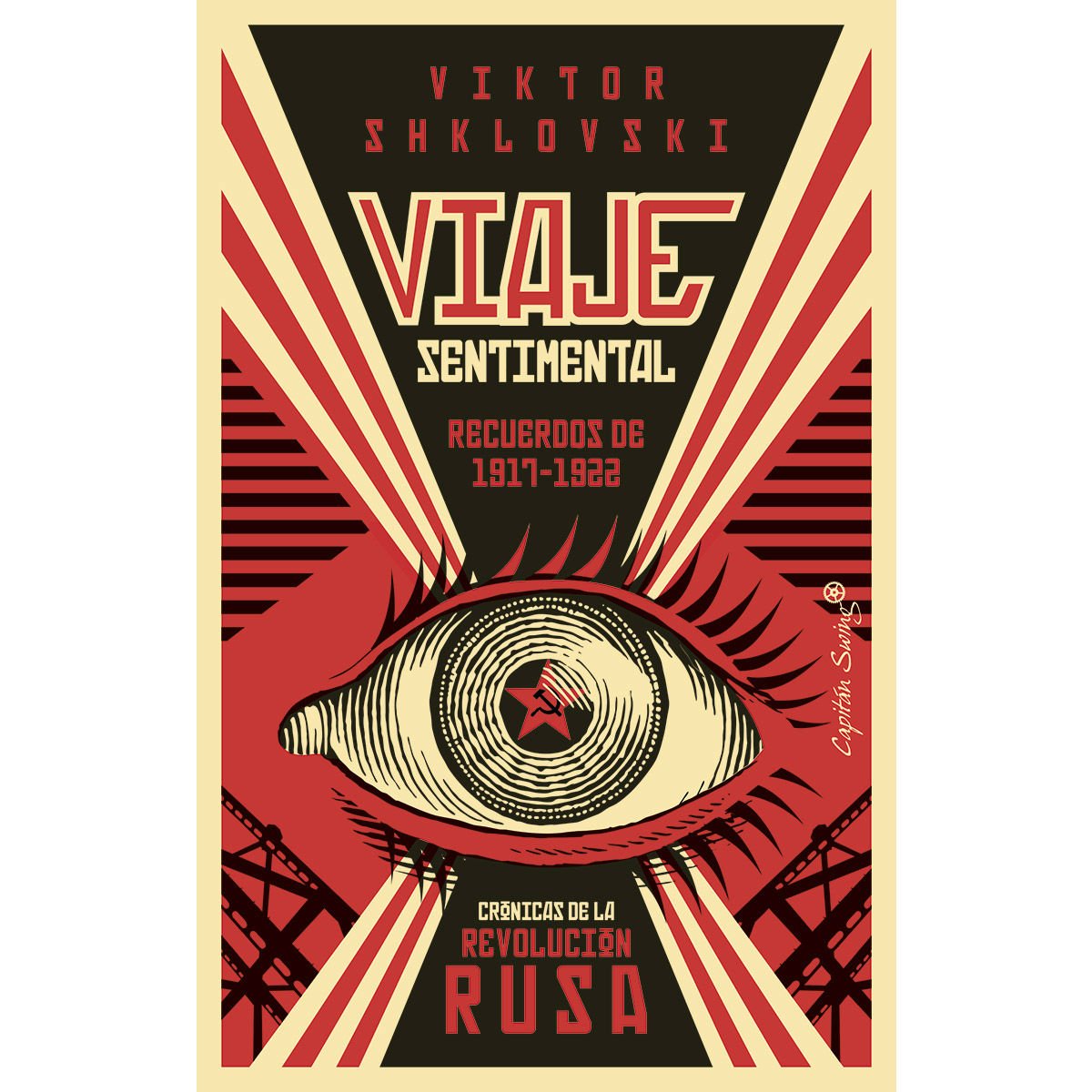 Portada del llibre 'Viaje Sentimental', de Víktor Xklovski