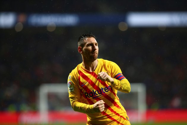 Leo Messi Barca senyera Atletic EFE