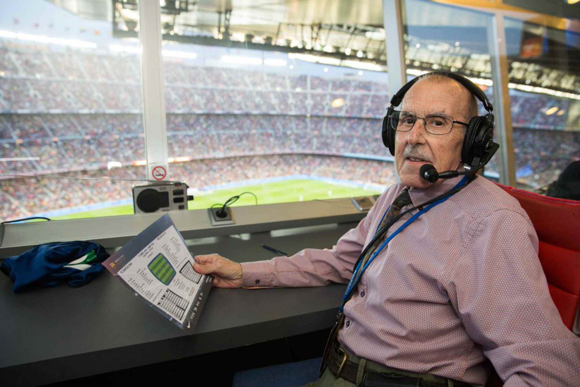 Muere la voz del Camp Nou, Manel Vich