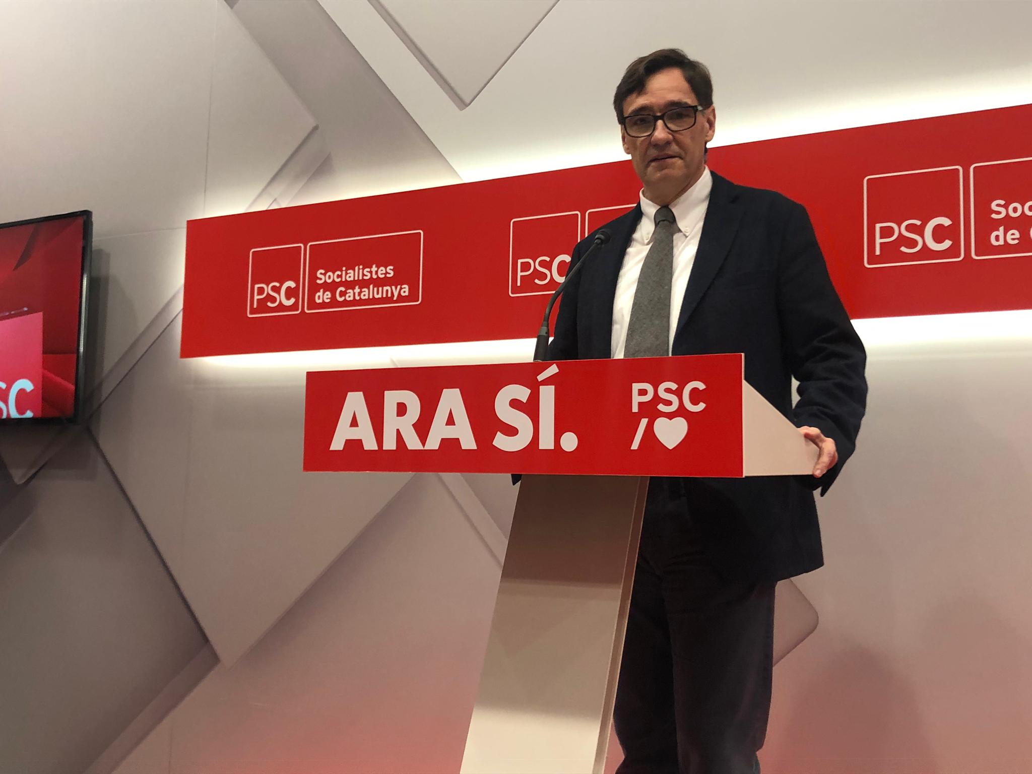 PSC Salvador Illa Parlament