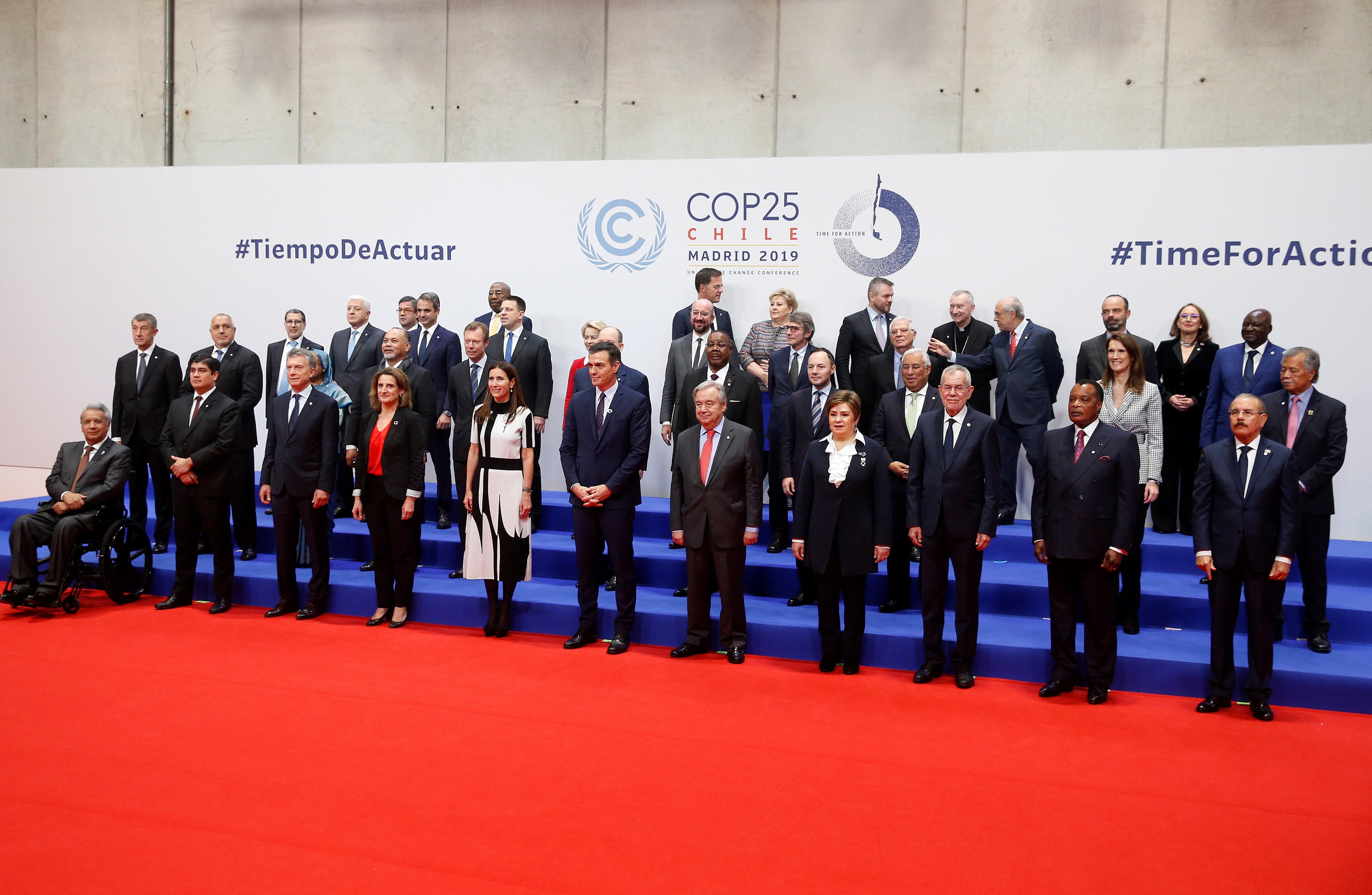 La COP25 arranca con un llamamiento para evitar "un desastre catastrófico"