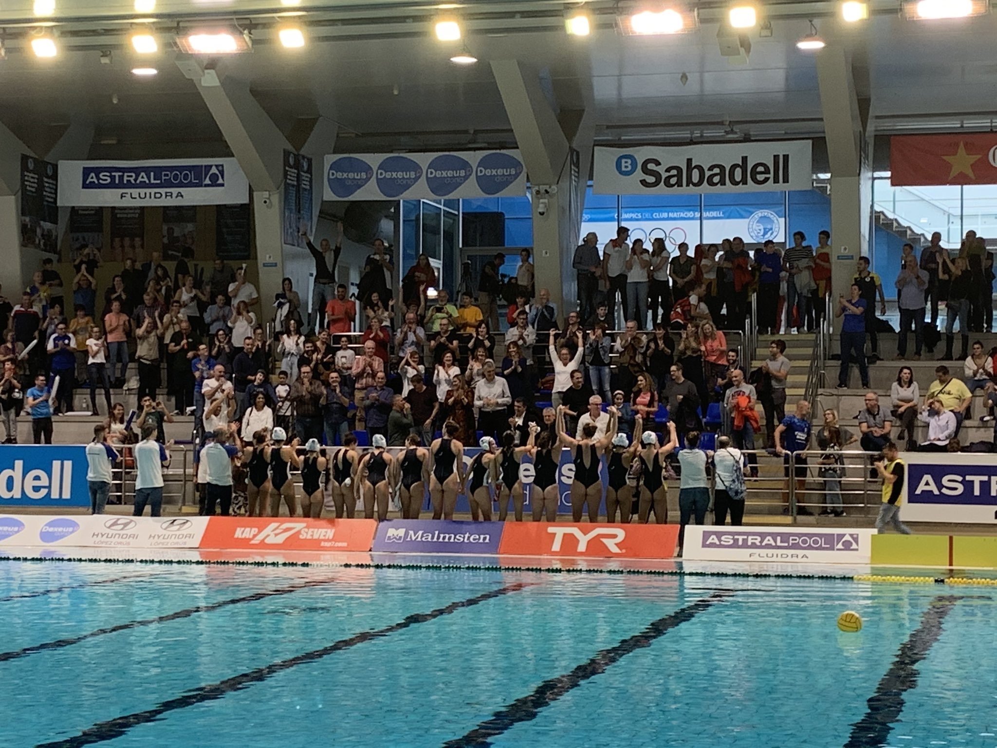 L'Astralpool Sabadell, endavant a l'Eurolliga; el Mataró, el Mediterrani i el Sant Andreu, eliminats