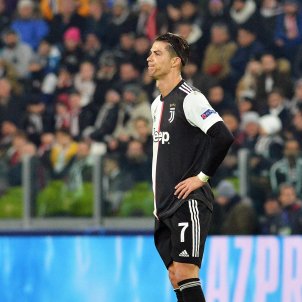 Cristiano Ronaldo trist bracos Juventus EFE Cristiano Ronaldo trist bracos Juventus EFE