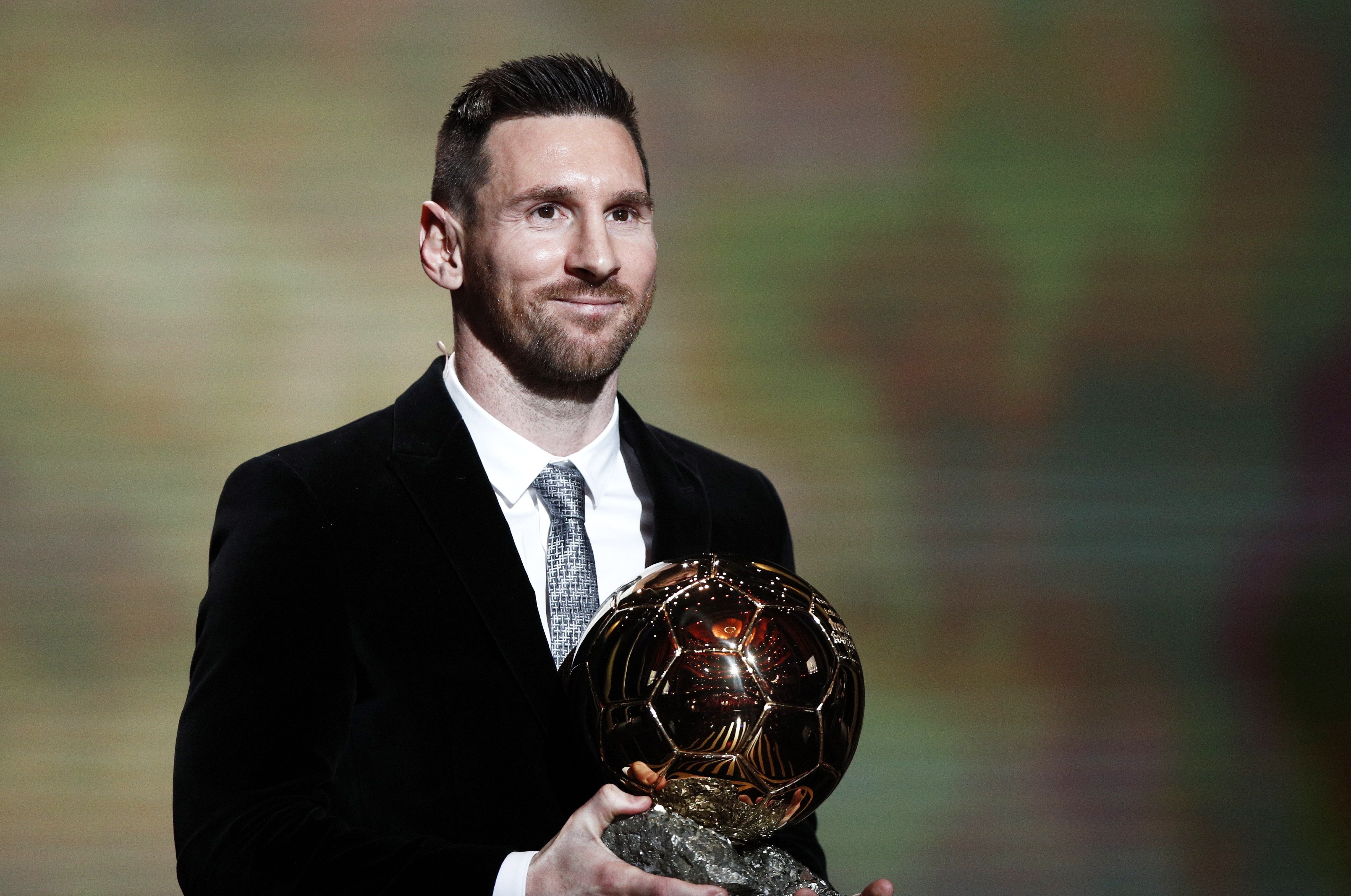 Leo Messi guanya la Pilota d'Or